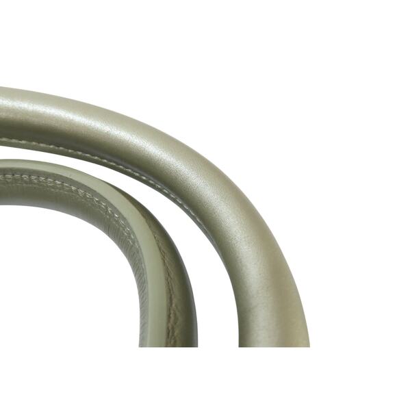 Chanel Gold Perforated Bag Up In The Air Tote Metallic Shoulder CC Vintage Rare - Picture 9 of 16